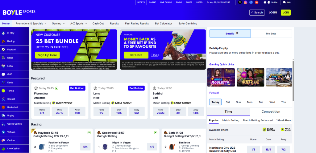 5. BoyleSports – Best for Mobile Casino Apps